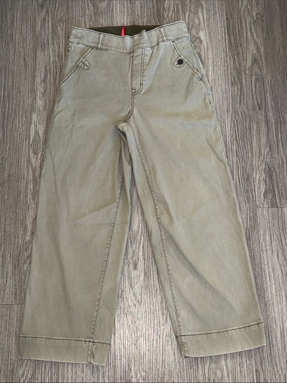 Spanx Wideleg Pants Womens Sz SP Stretch Waistband Casual